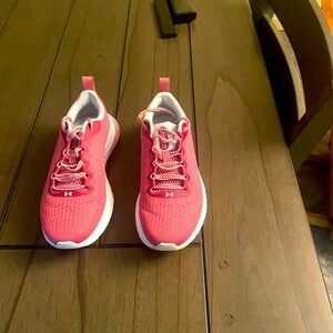 Under Armour Women Bright Pink Sneakers